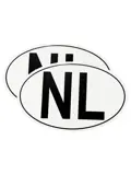 NL sticker landcode 2X