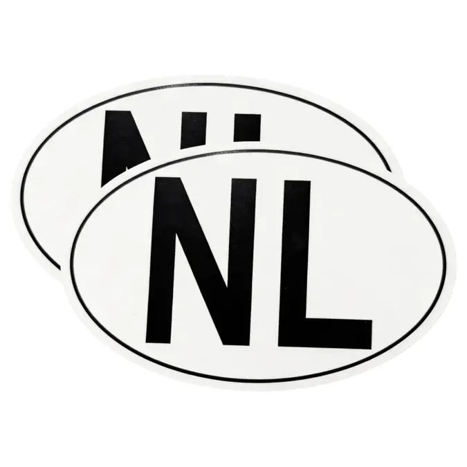 NL sticker landcode 2X