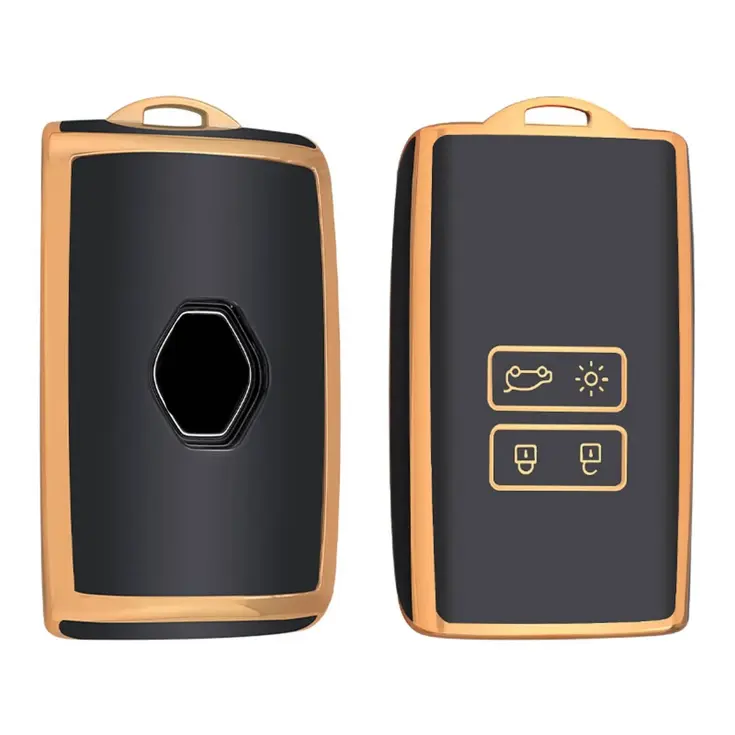 Dutch Shield Sleutelhoesje  Renault goud A4