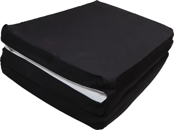 Mara Zwart 60x120 cm Opvouwbaar Matras in
