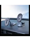 Magnetische Houder - Dashboad + Ruit - Zwart
