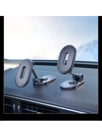 Magnetische Houder - Dashboad + Ruit - Zwart