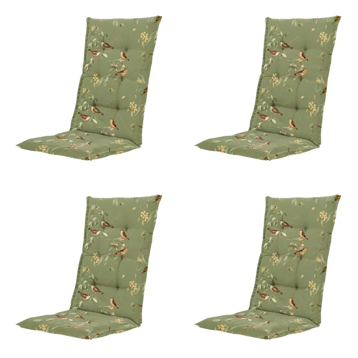 Aria - Kussen hoge rug - Set van 4