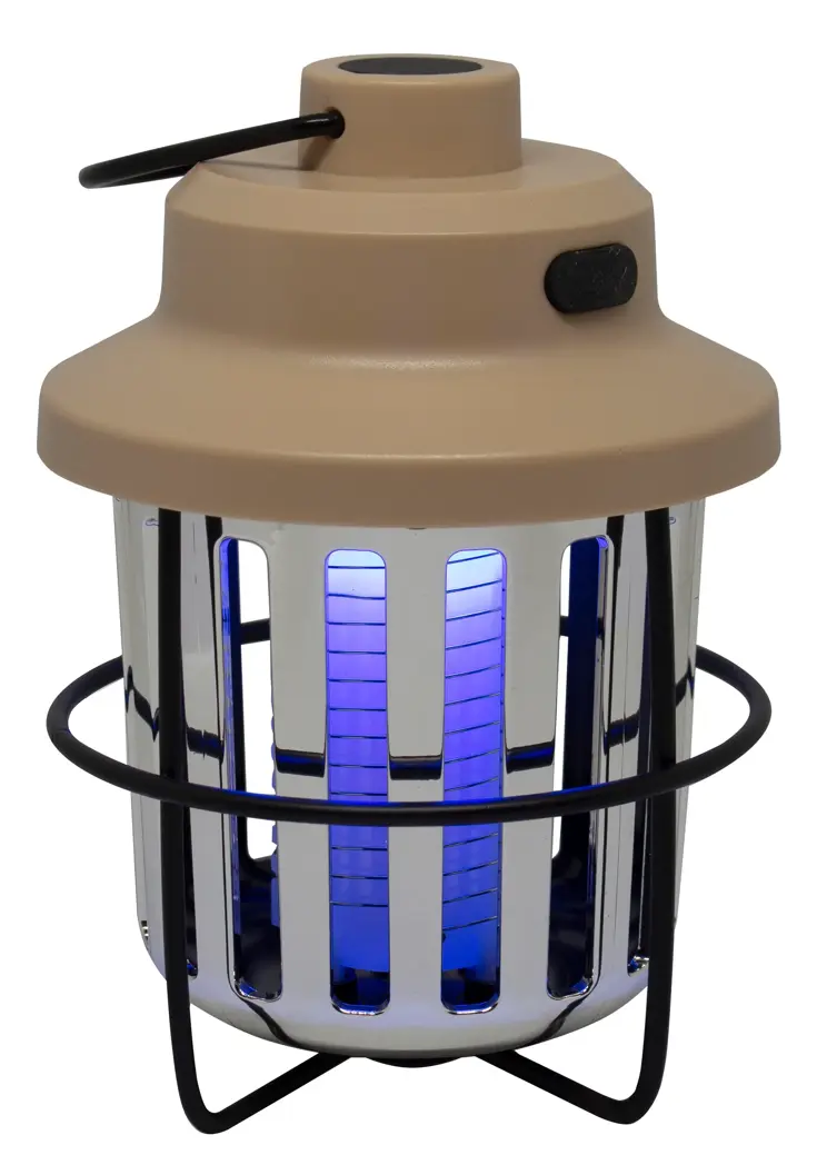 Retro Muggenlamp Oplaadbaar met Vlameffect