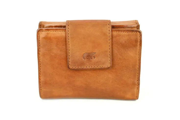 Jill - Portemonnee - Leer - Overslag - 9 pasjes