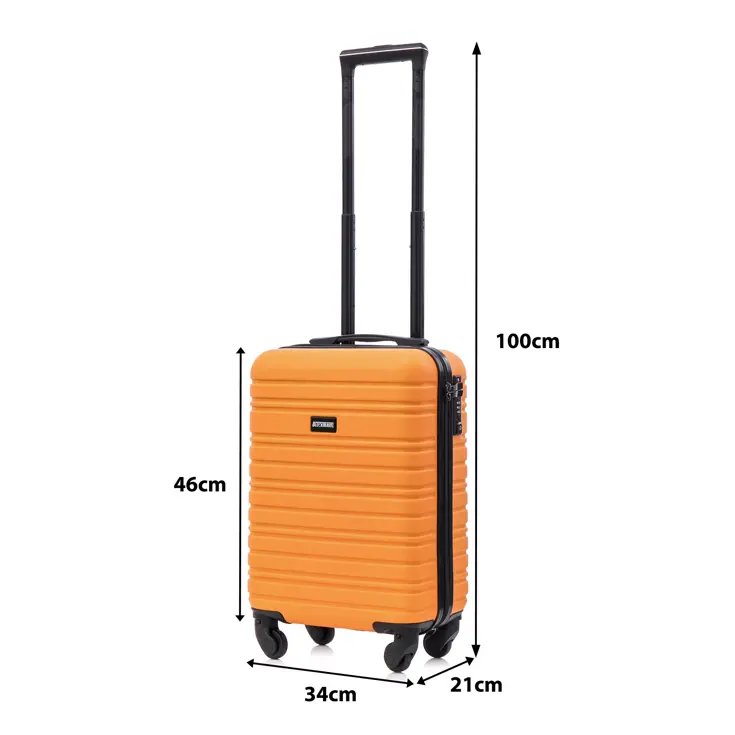 Reiskoffer XS ABS 29L met TSA-slot en 360° wielen