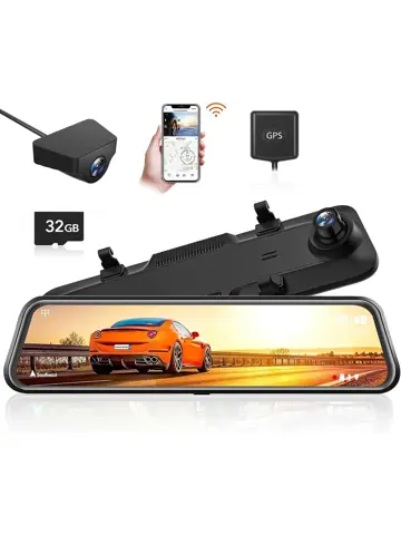 G840H 2K Wifi GPS 32gb Mirror dashcam