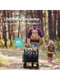 Bolderkar – Tot 120KG – 90L – Zwart
