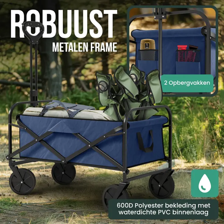 Bolderkar Opvouwbaar XL