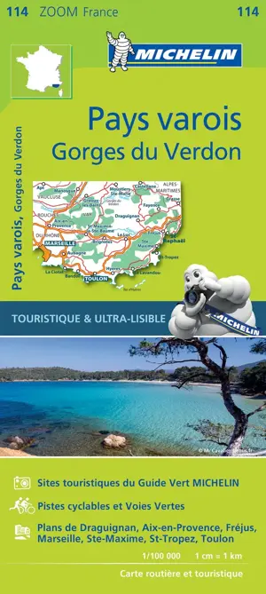 Wegenkaart Zoom 114 Pays Varois
