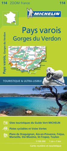Wegenkaart Zoom 114 Pays Varois