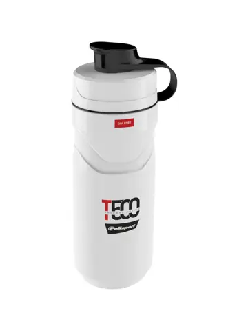 Polisport thermo bidon T500 white/red