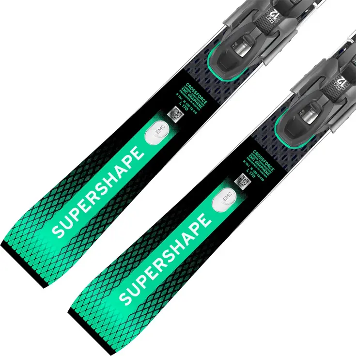 Supershape E-Magnum ski's incl.binding