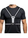 Hardloopvest met verlichting oplaadbaar