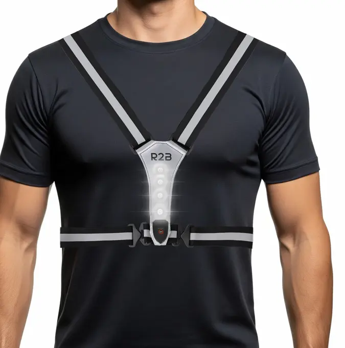 R2B Hardloopvest oplaadbaar