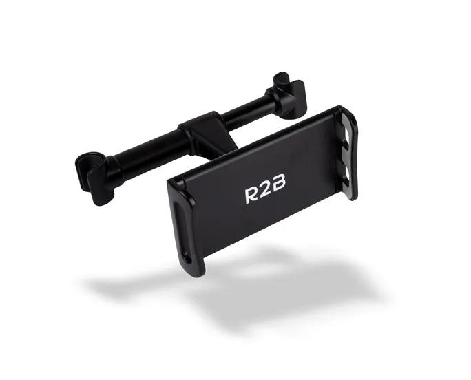 R2B  Stevige Tablet houder auto hoofdsteun  Zwart