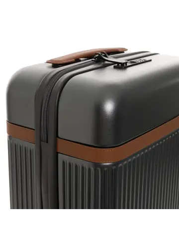 Zuna - Handbagagekoffer - Leren handvatten - 55cm