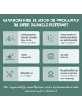 Packaway Dubbele Fietstassen 36L