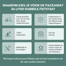 Packaway Dubbele Fietstassen 36L