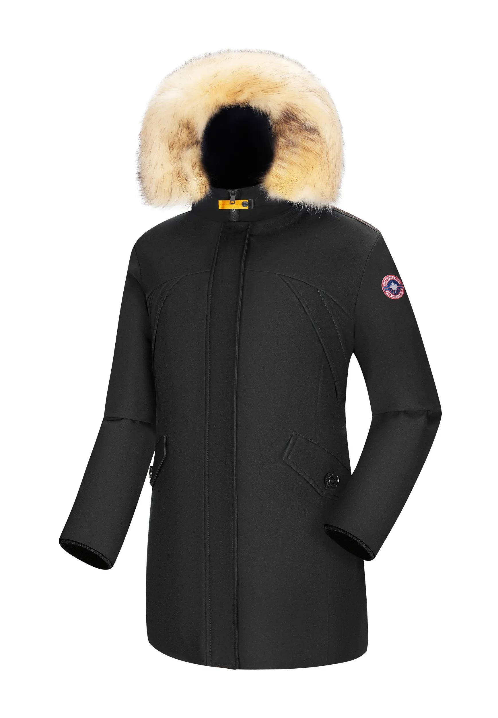 Subprime Dames Parka Chloe   Zwart   XXL