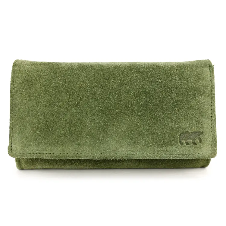 Sweety XL - Suede Leren Overslagportemonnee