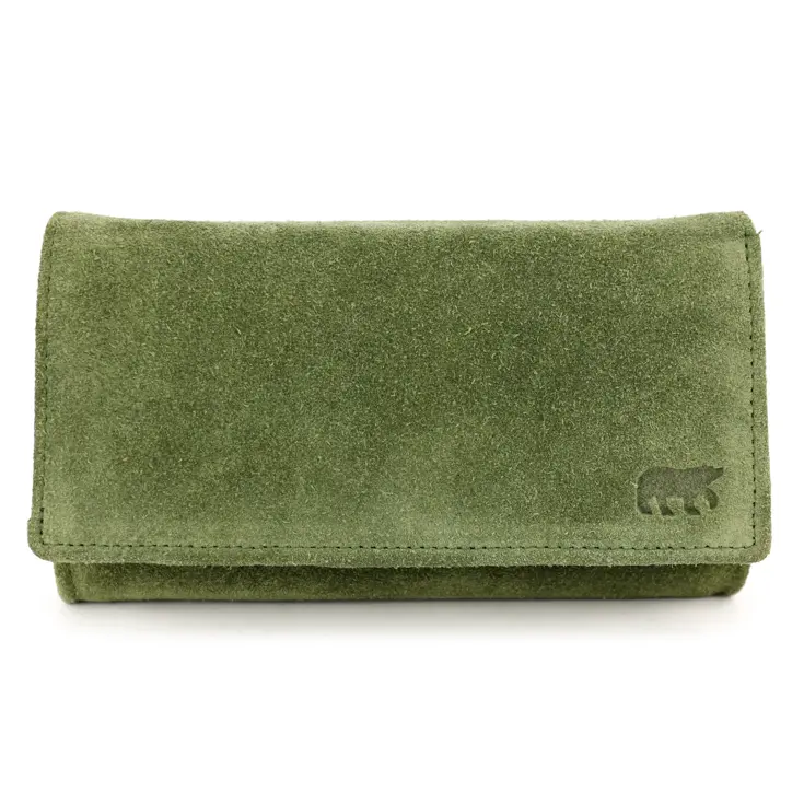 Sweety XL - Suede Leren Overslagportemonnee