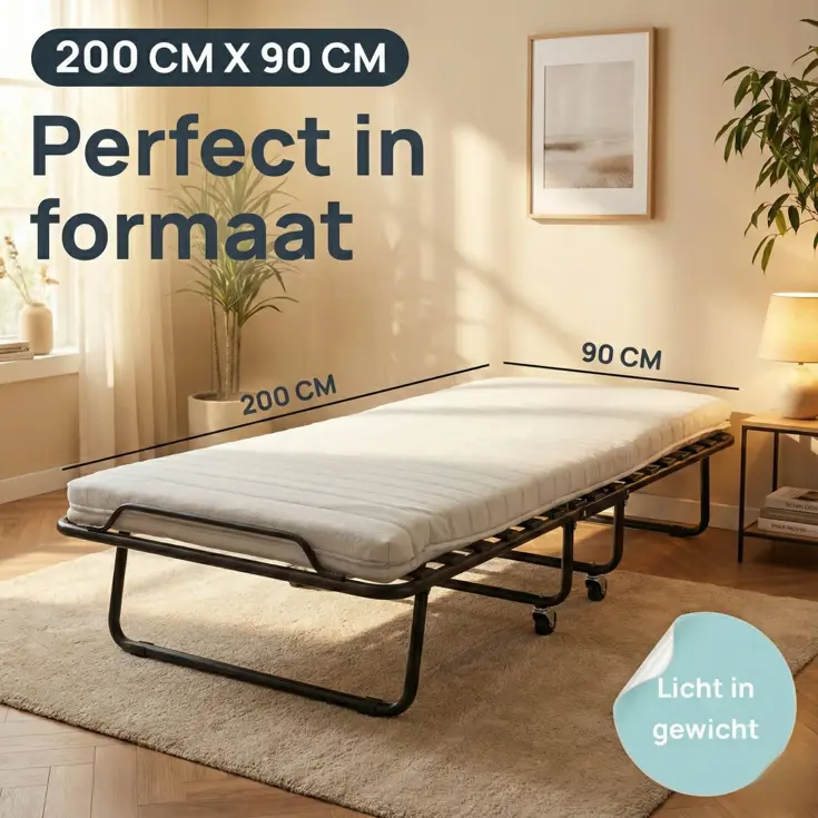 Troonz Campingbed Verona - 90 x 200 cm