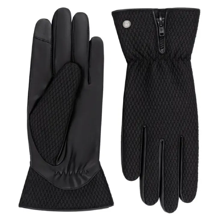 Ventura - Dames handschoenen - Leer/Wol - Touchfun