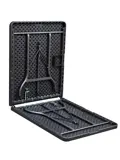 Klaptafel - 180cm - zwart - wicker