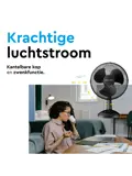 Tafelventilator 30 cm - 3 snelheden - 40 Watt