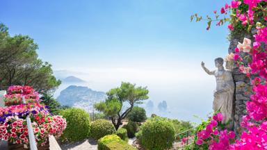 Capri Italie mount Solaro