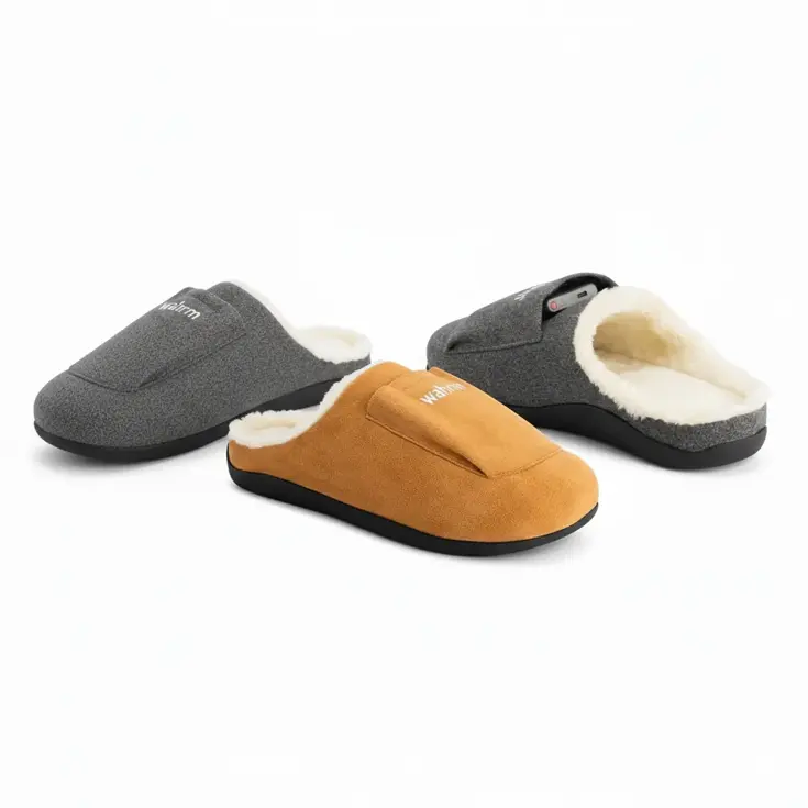 Verwarmde Sloffen Wahrmsteps Camel - Unisex