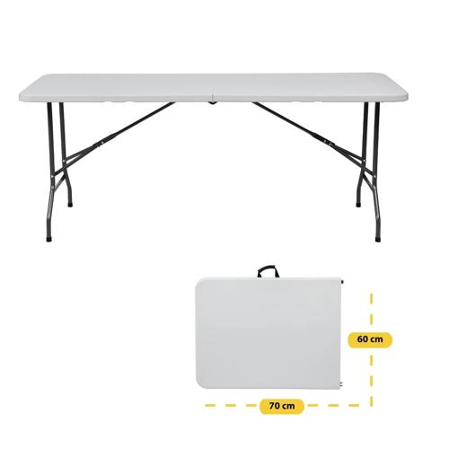 Campingtafel - inklapbare tafel - 180x70x74cm