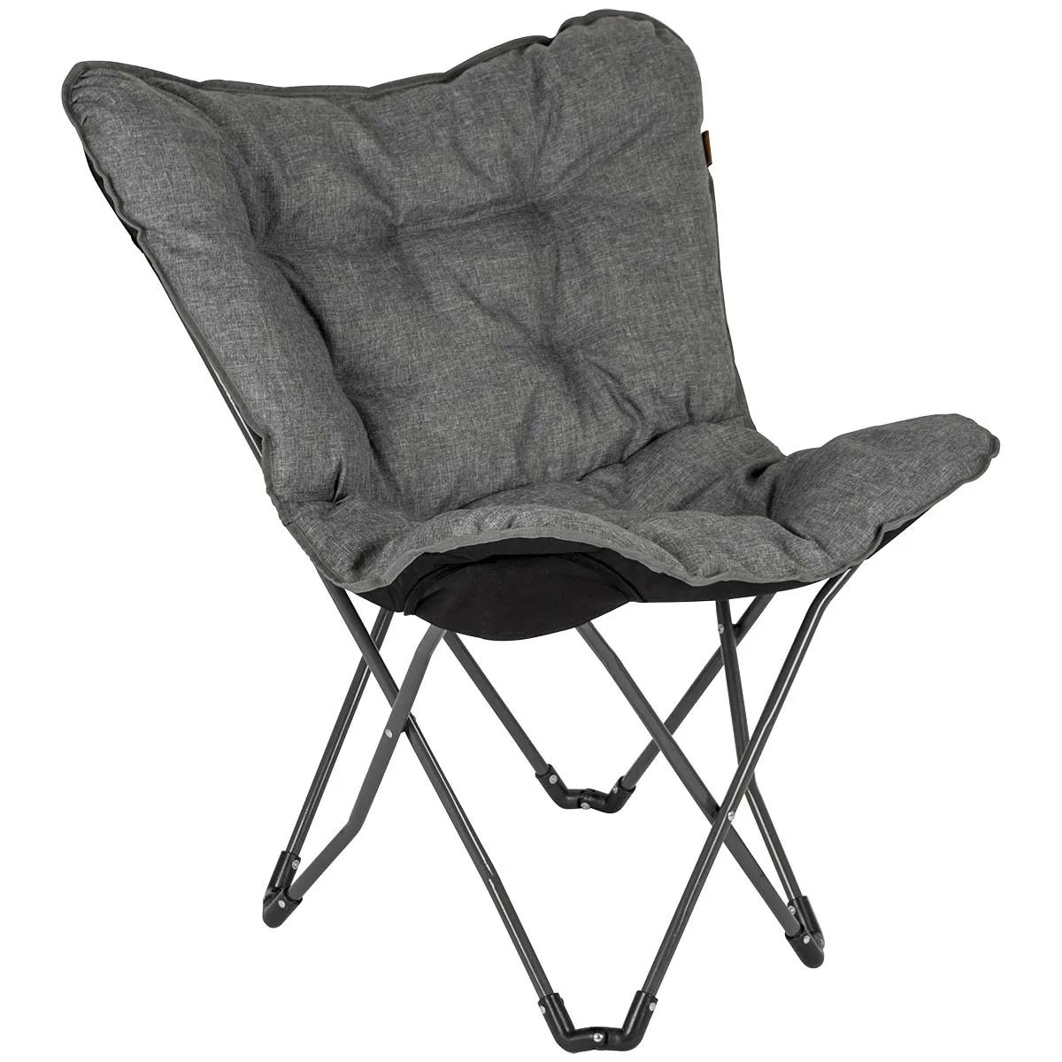 Bo-camp  Vlinderstoel Redbridge M  Grijs main product image