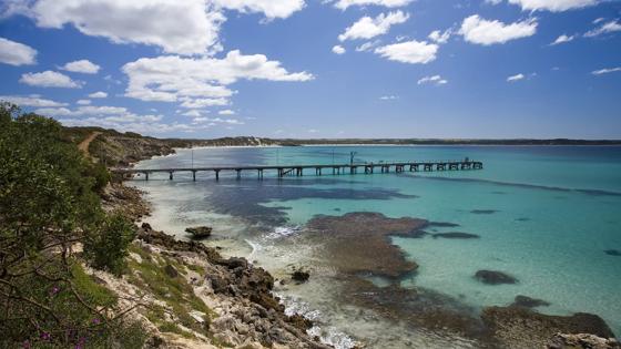 australie_zuid-australie_kangaroo-island_kust_pier_uitzicht_zee