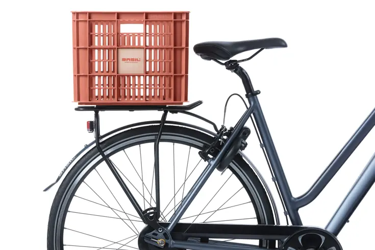Basil Gerecyclede fietskrat Crate L