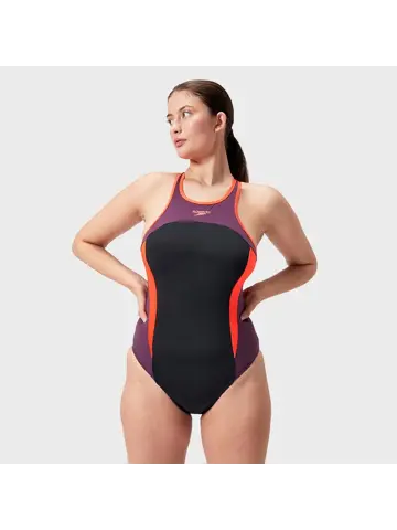 Speedo -  High Neck Back Badpak - Dames