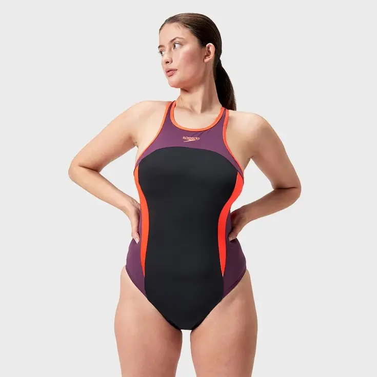 Speedo -  High Neck Back Badpak - Dames