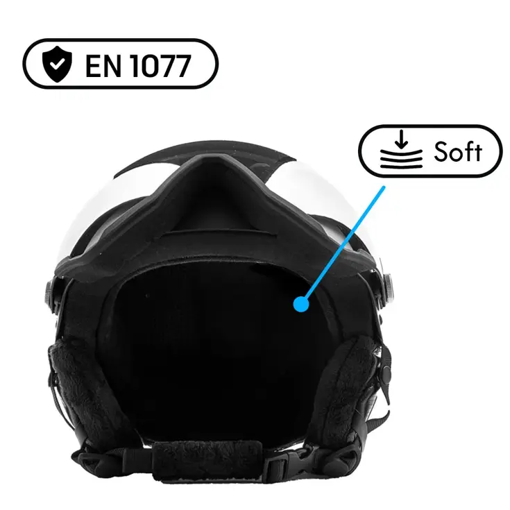 Vizorz Lux Skihelm - Inclusief 2 vizieren