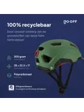 RIDER SMART fietshelm met zonneklep