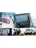 Jeep Compass (MX) 2017 - Zonneschermen achterportieren - Car Shades