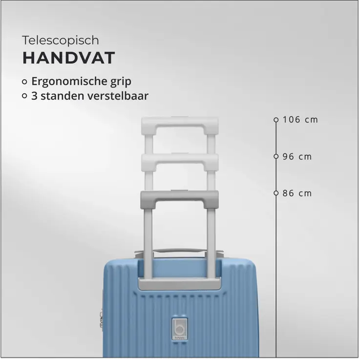 Handbagage koffer 55cm - 28L