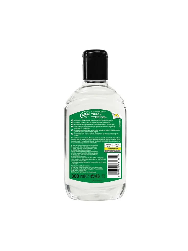 Wet N Black Tyre en Trim gel - Turtle Wax