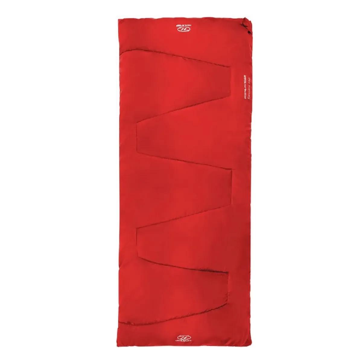 Highlander Outdoor  Highlander dekenslaapzak Sleepline 250  Rood