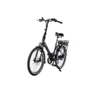 Lacros Scamper S200XL zwart opvouwbare e-bike