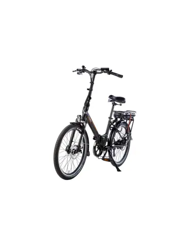 Lacros Scamper S200XL zwart opvouwbare e-bike