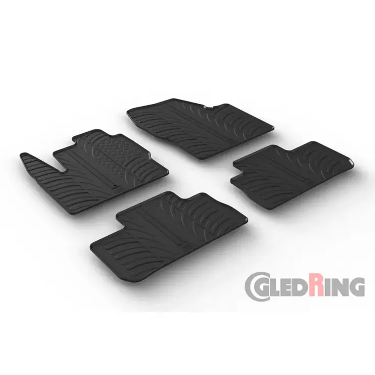 Landrover Freelander II 2007 - Rubbermatten - Gledring