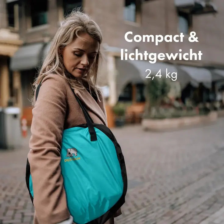 Peuter luxe campingbedje - Zelfopblaasbare matras