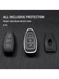 TPU Sleutelhoesje voor Ford zwart K3