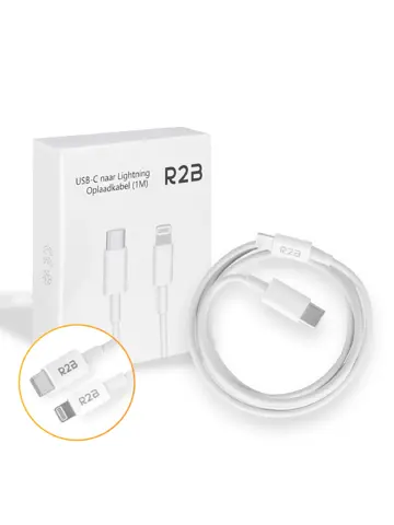 USB-C naar Lightning Kabel - 1 Meter